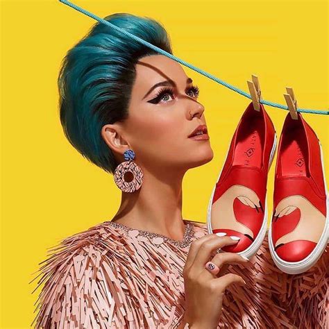 Katy Perry By Miles Aldridge For Her Shoe Collections Adv Styled By Karla Welch Celebridades
