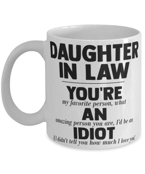 Funny Daughter In Law T Rude Daughter In Law Birthday Etsy