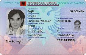Ein kredit möchte gern geber gab ihm all meine daten jetzt muss ich interpol einschalten damit er nichts mit meinem ausweis ect. Albanian Identity Card - Wikipedia