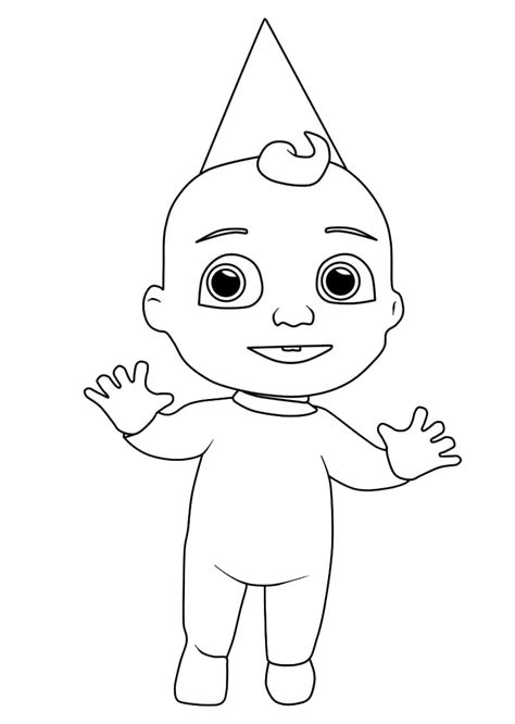 Cocomelon 1 Coloring Page Free Printable Coloring Pages For Kids