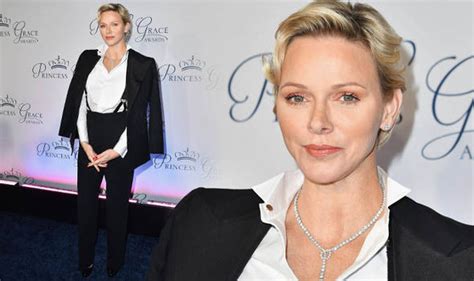 Princess Charlene Of Monaco In Pictures Princess Stuns Princess Grace Awards In New York