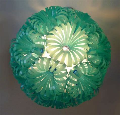 Lighting — Sarah Turner Eco Art And Design Blumen Aus Plastikflaschen