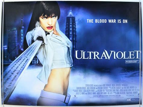 Ultraviolet Original Cinema Movie Poster From British