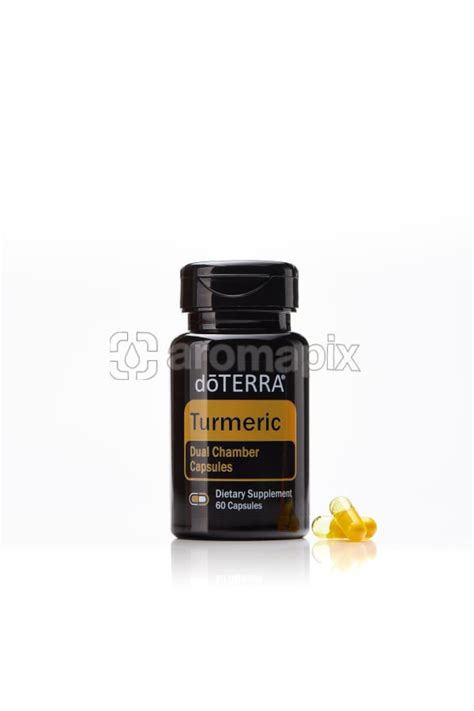 Stock Photos Of D Terra Turmeric Dual Chamber Capsules By Aromapix