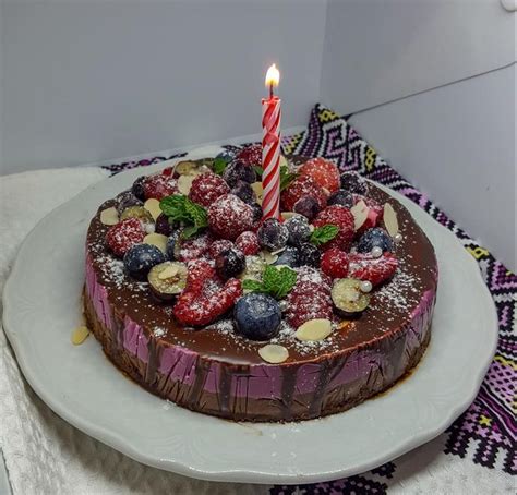 Torta Light A Strati Ricotta Frutti Di Bosco E Cacao Diario Di Una Cicciona Dolci Food