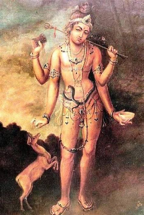 Bhikshanta Shiva Supreme Naked Beggar Goddess Vidya Arte Shiva