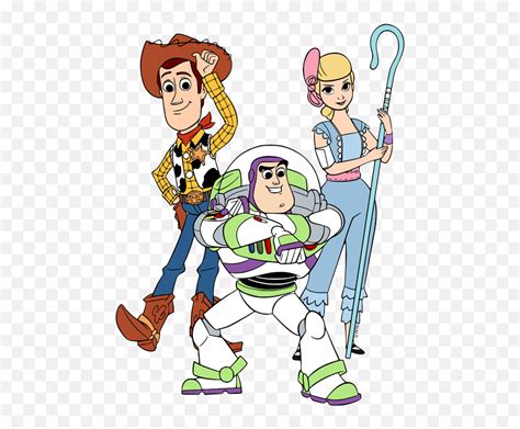 Toy Story Clip Art Disney Galore Toy Story Woody Bo Peep And Buzz