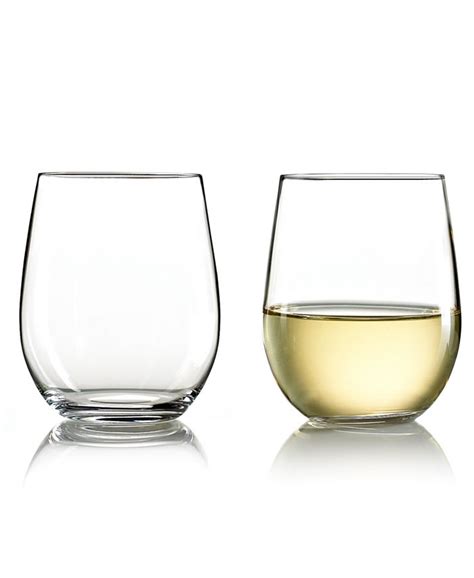 Riedel Wine Glasses Set Of 2 O Chardonnay Tumblers Macy S