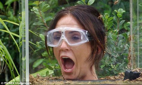 vicky pattison is slammed for gurning on i m a celeb extra camp daily mail online