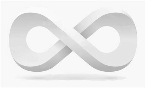 White Infinity Symbol Plywood Hd Png Download Kindpng