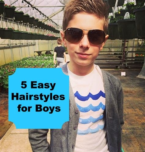 David beckham simple slicked back hairstyle. 5 Easy Hairstyles for Boys