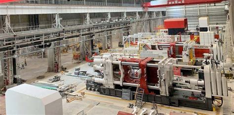 Watch The Worlds Biggest Casting Machine In Action At The Tesla Model