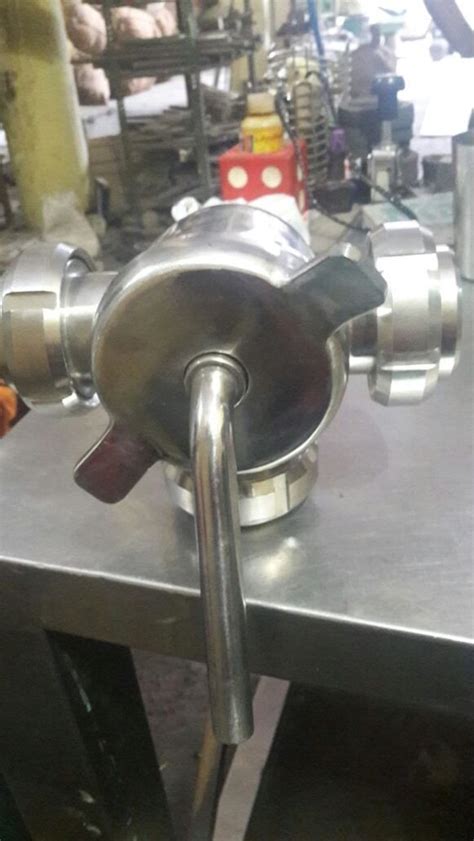 Stainless Steel 80mm 3 Way Dairy Plug Valve SS304 At Rs 6500 In Coimbatore