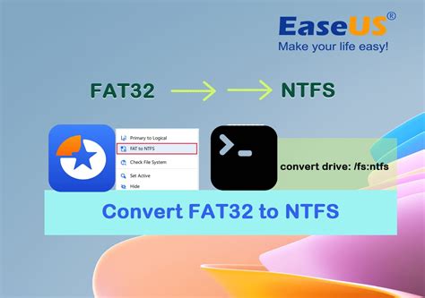Convert Fat To Ntfs Without Losing Data Fat To Ntfs Tutorial