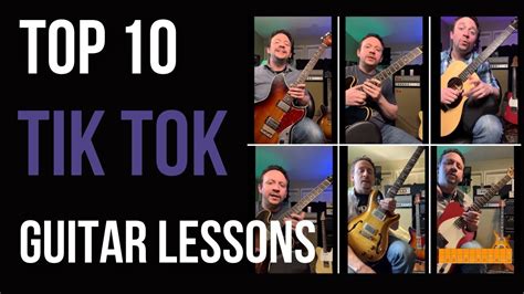 Top 10 Tik Tok Guitar Lessons By Daniel Seriff Youtube