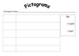 (2) how many more doughnuts were sold on saturday than on thursday? Blank pictogram with key | Teaching Resources