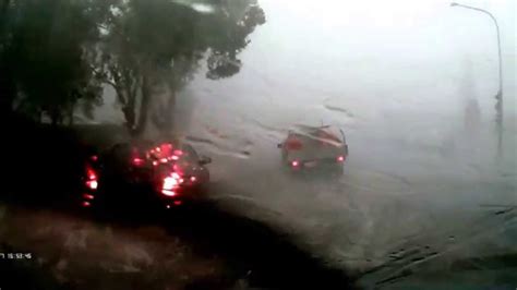 Driving Through The Worst Hail Storm In Brisbane Youtube