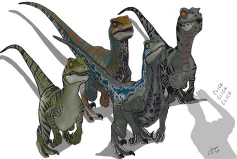 Jurassic World Raptor Squad Etsy