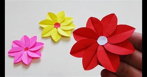 Cara Membuat Kalung Bunga Dari Kertas Delinewstv