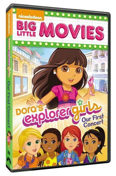 Giveaway Nickelodeondvds Doras Explorer Girls Our First Concert