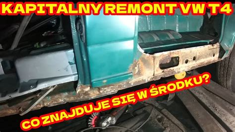 REMONT VW T4 10 UNBOXING boku pasażera YouTube