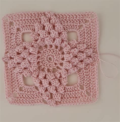 How To Crochet Granny Square Popcorn Stitch