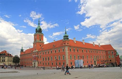 Mapa Zamek Królewski w Warszawie | Mapa turystyczna Polski ...