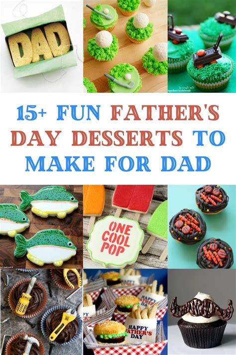 15 Fun Father S Day Desserts To Bake For Dad