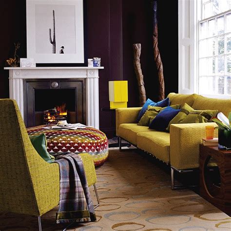 Via House To Homeyellow Chairs Bright Furniture Home Chocolate