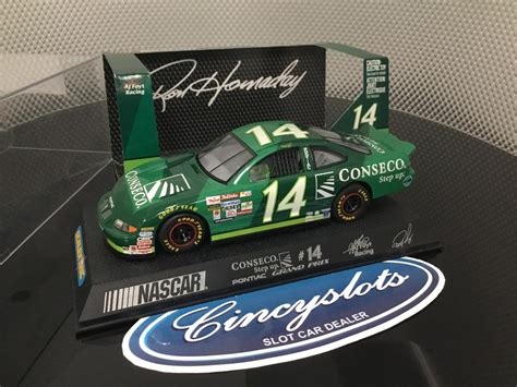 Nascar racing champions 10 years le 2 silver chrome stock car tide ford 1:24. Scalextric C2376 Conseco #14 Pontiac Grand Prix Nascar 1 ...