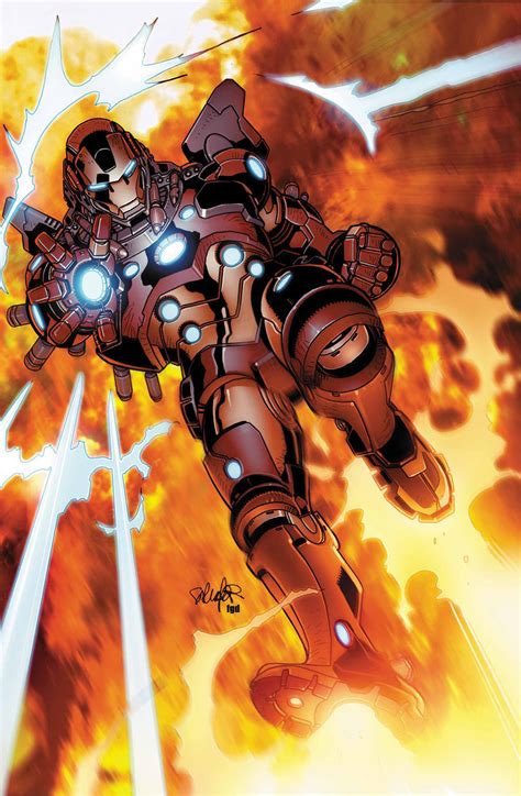 Image Invincible Iron Man Vol 1 523 Textless Marvel Database