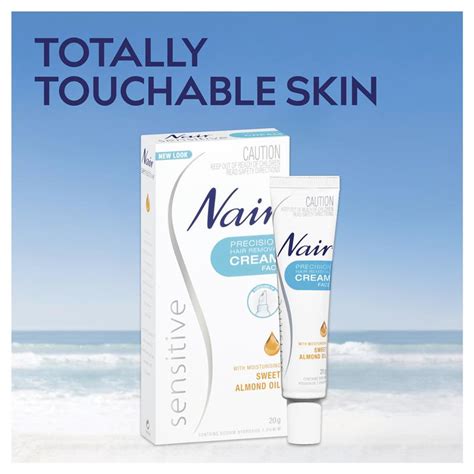 Nair hair removal face cream is the no. Buy Nair Precision Facial Hair Remover Cream Sensitive 20g ...