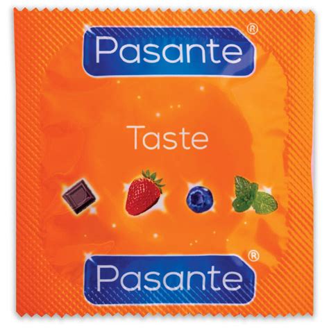 Pasante Taste Condoms Mixed Flavour S