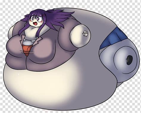 Digital Art Artist Rpyc Belly Inflation Anime Transparent Background