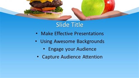 Free Nutrition Powerpoint Template Free Powerpoint Templates