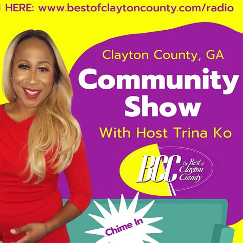 The Best Of Clayton County Community Show With Host Trina Ko Jonesboro Ga