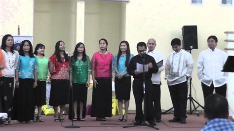 Sanlibong Buhay St John Filipino Choir With Fr Rey Bersabal Youtube