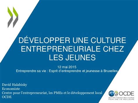 Développer Une Culture Entrepreneuriale Chez Les Jeunes
