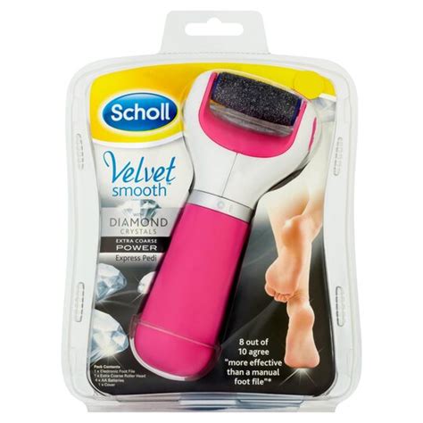 Scholl Velvet Smth Pwer Pedi Hard Skn Remover Tesco Groceries