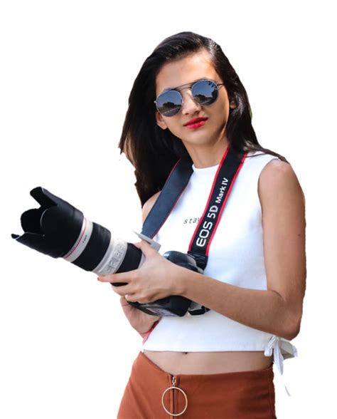 Girl PNG With DSLR Camera PNG Free PNG Images Starpng