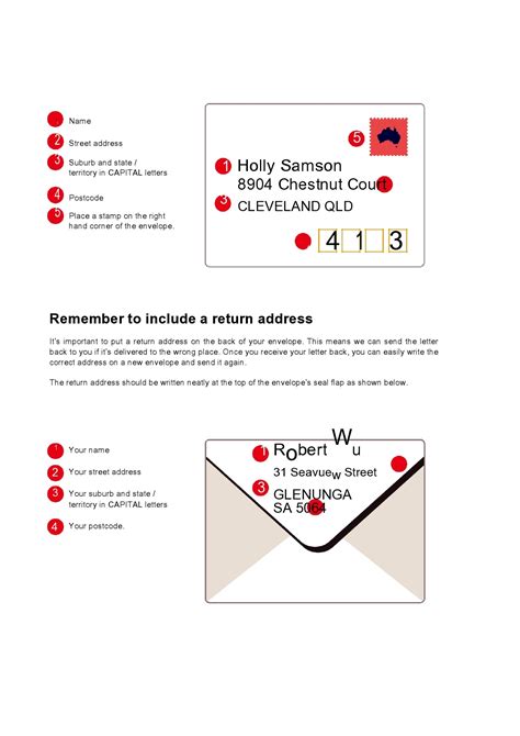 Address Template Printable Envelope Envelope Address Template