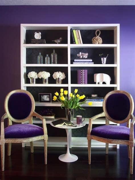 Purple Office Decor Ideas Home Decorating Ideas