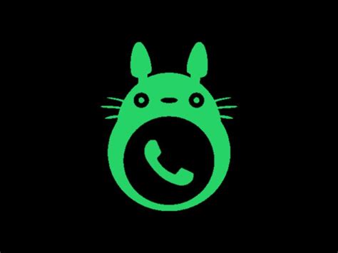 Totoro Whatsapp App Icon Whatsapp Anime Icon Photo De Logo Anime Icone
