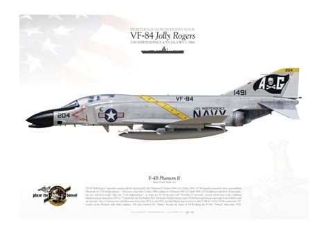 F 4b Phantom Ii Vf 84 Jolly Rogers Mb 78