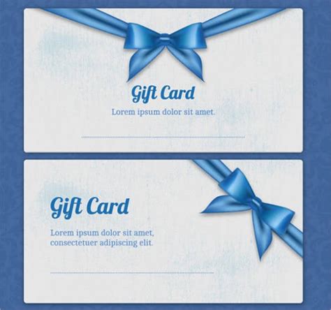 gift card template   psd vector eps png format
