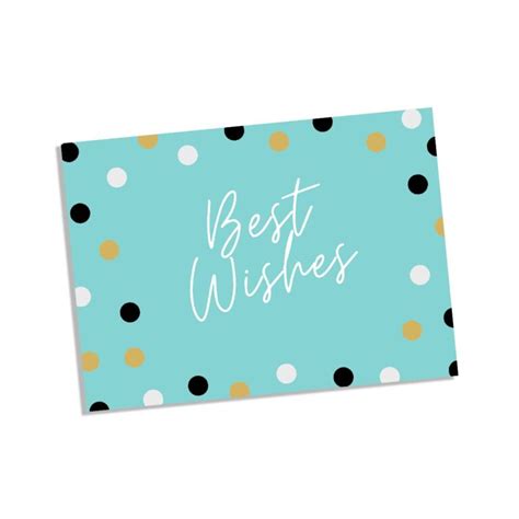 Best Wishes Greeting Card Who We Are