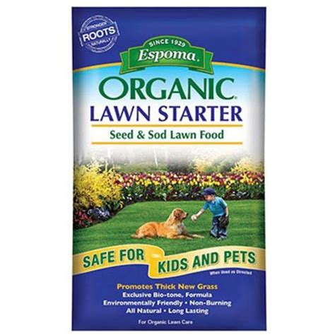 Ls36 Organic Lawn Starter Seed And Sod Food Fertilizer 36 Lb All