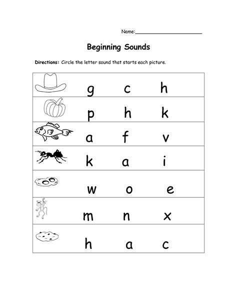 13 Best Images of Beginning And Ending Sounds Printable Worksheets - Beginning and Ending Sounds 