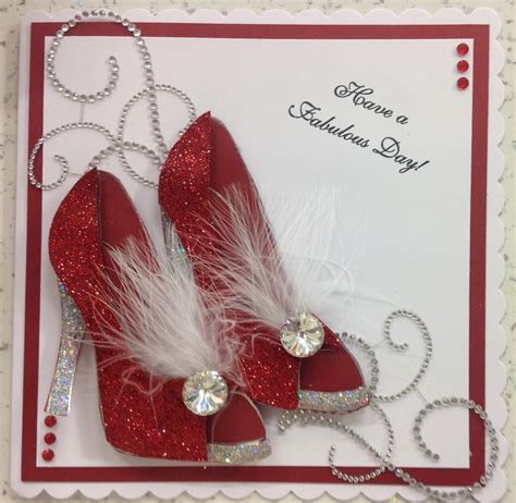 Made By Chloe Using Stamps By Chloe Large Shoe Stamps By Chloe Have A Fabulous Day Chloes