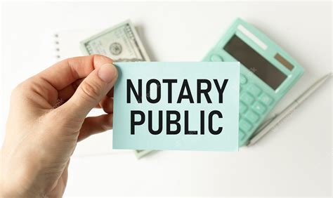Premium Photo Conceptual Handwriting Showing Notary Public Business